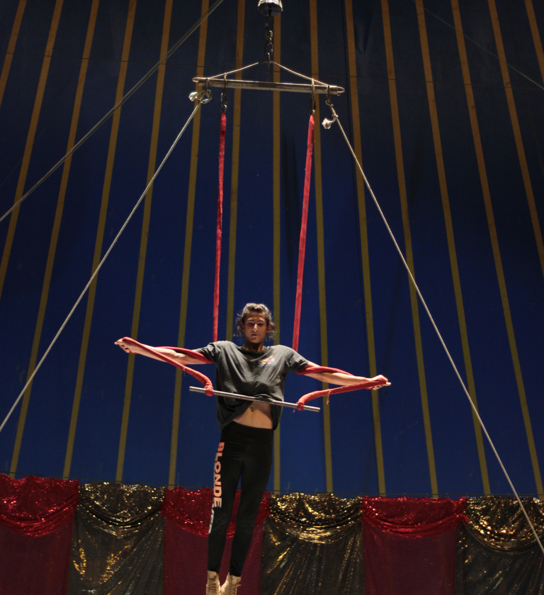 Trapézio e artes circenses - Instituto Chrisan